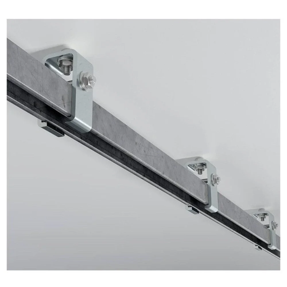 4 Pack Channel Trolley Track Hanger Bracket for All 1-5/8